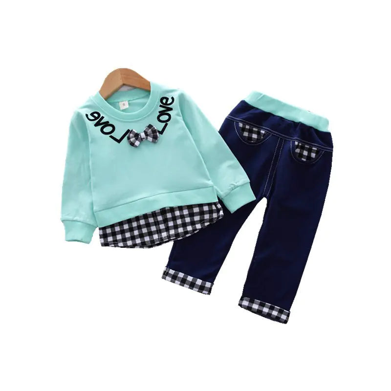 Spring Outfit Set for Boys 0-4 Years Old