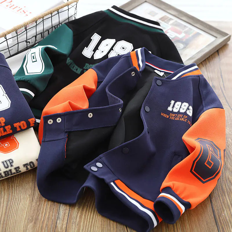 Boys' Spring Autumn Casual Jacket and Outfits